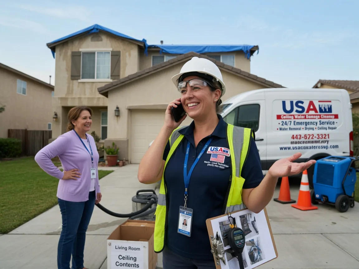 Ceiling Water Damage Restoration Wewoka, OK FAQs